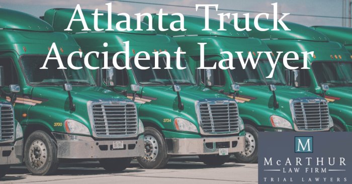 Atlanta Truck Accident Lawyer | McArthur Law Firm